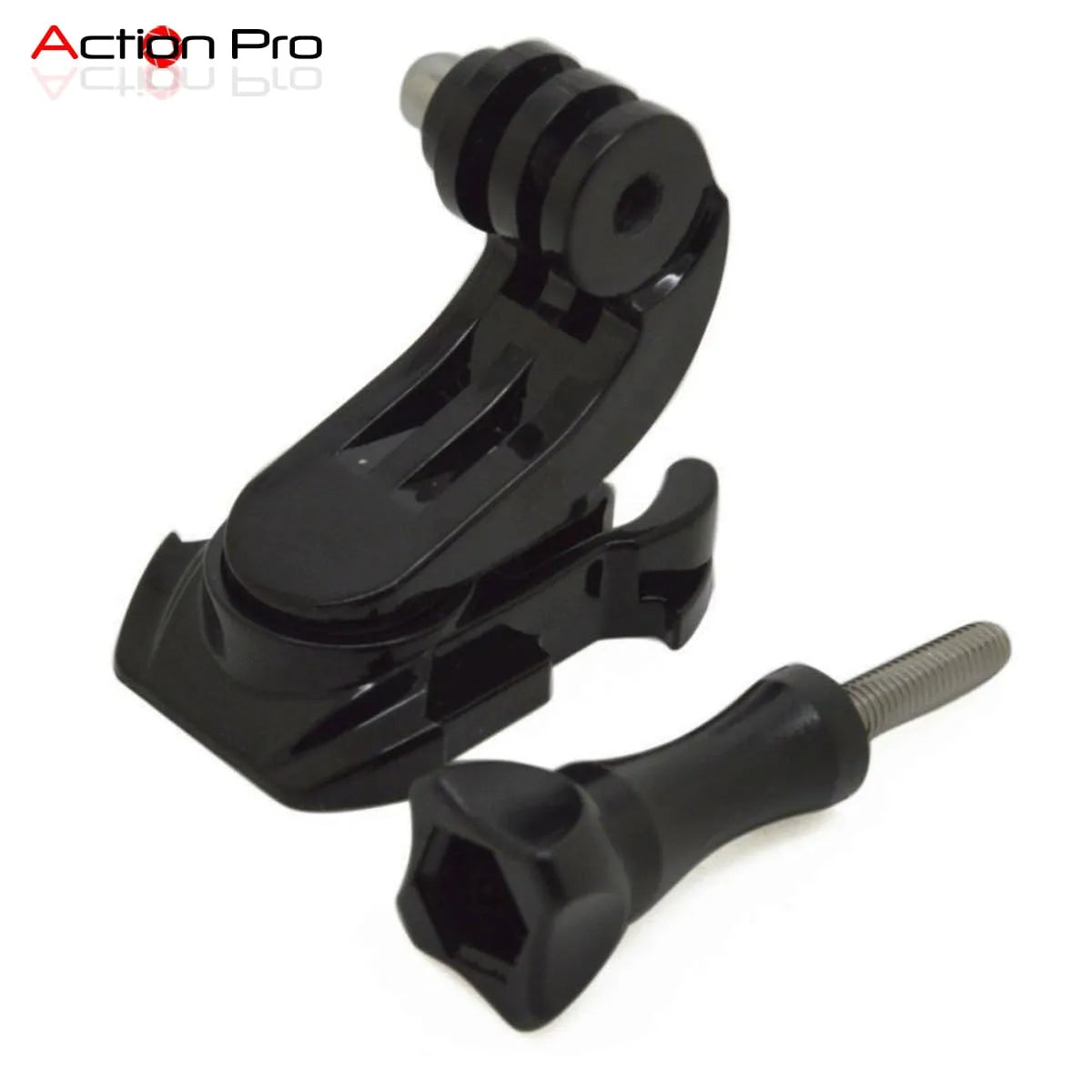 ACTIONPRO 360 Degree Rotatable J-Hook Buckle Base Vertical Surface