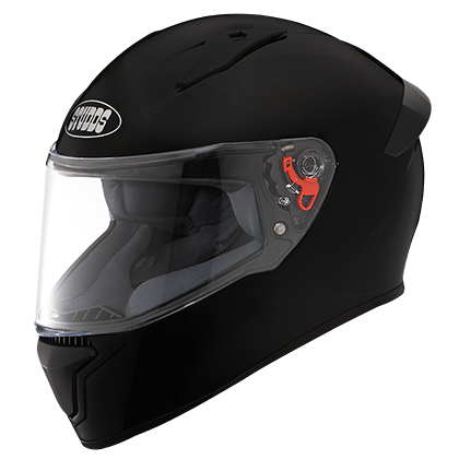 STUDDS THUNDER GLOSSY BLACK HELMET WALA* Helmet cleaner