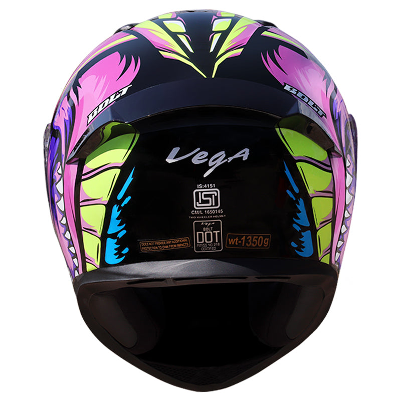 Bolt Game Changer Black Pink Helmet