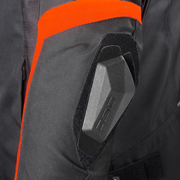 DSG RACE PRO V2 JACKET ORANGE FLUO BLACK