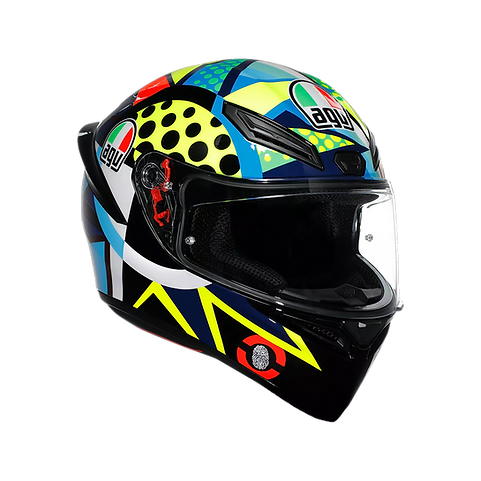 AGV K1 S HELMET - ROSSI WINTER TEST 2020 (ISI & ECE2206)