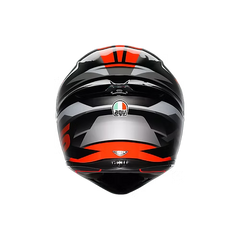 AGV K1 S HELMET - FASTLAP BLACK/GREY/RED (ISI & ECE2206)