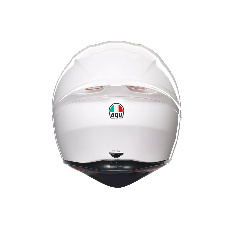 AGV K1 S HELMET - WHITE (ISI & ECE2206)