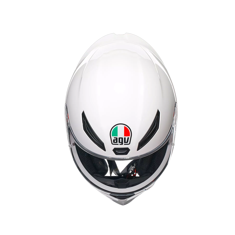 AGV K1 S HELMET - WHITE (ISI & ECE2206)
