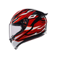 AGV K1 S HELMET - LION BLACK/RED/WHITE (ISI & ECE2206)