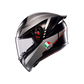 AGV K1 S HELMET - LAP MATT BLACK/GREY/RED (ISI & ECE2206)