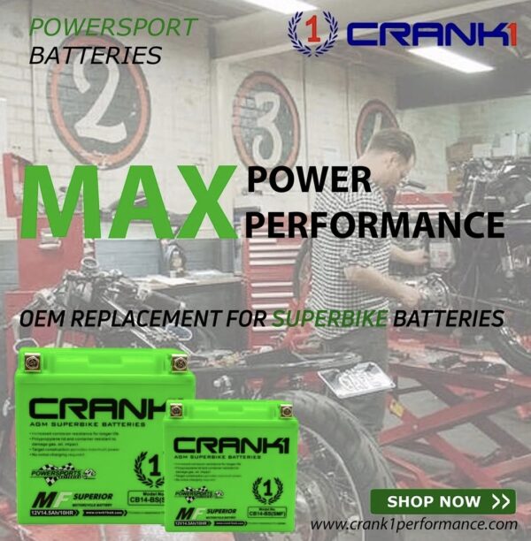 Battery For Honda CBR 1000RR - CB7S-BS - Factory Activated