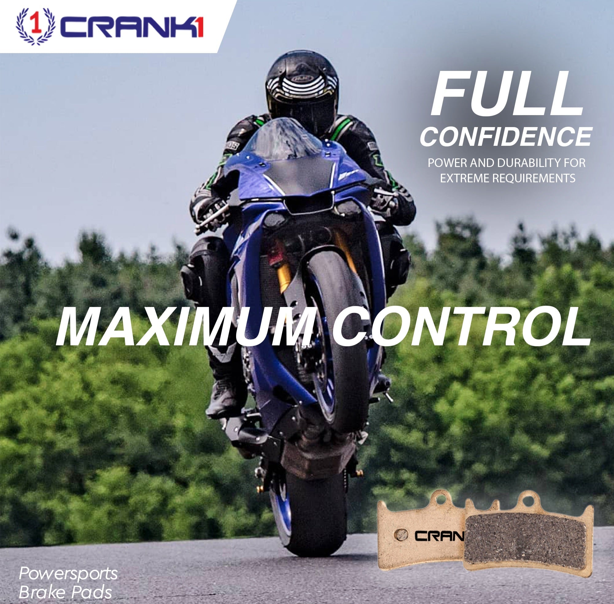 Ceramic Brake Pads For Honda CBR650 - Front - CRM679 - 2 Sets