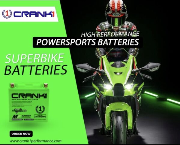 Battery For Triumph Tiger 1200 GT Explorer - CB20L-BS - Factory Activated