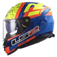 LS2 FF800 STORM II SALVADOR REPLICA BLUE H-V YELLOW.