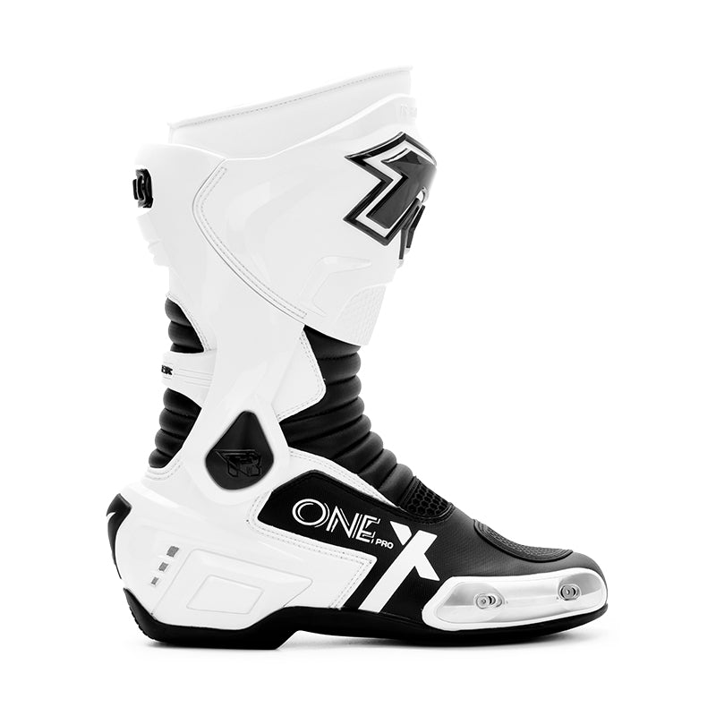 TIGER TR ONE PRO X SPORTS BIKERS RIDING BOOTS - WHITE