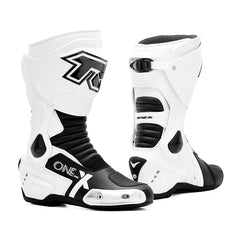 TIGER TR ONE PRO X SPORTS BIKERS RIDING BOOTS - WHITE