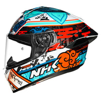 NHK K5R ALEX ESCRIG #7 - WHITE RED GLOSSY