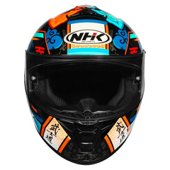 NHK K5R ALEX ESCRIG #7 - BLACK RED GLOSSY