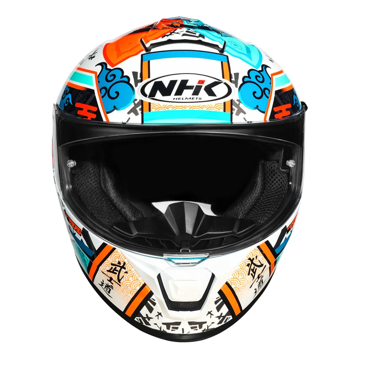 NHK K5R ALEX ESCRIG #7 - WHITE RED GLOSSY