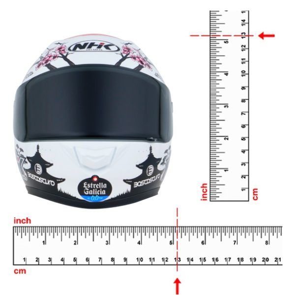 NHK GPR TECH MINI HELMET SKALA 1:8 – ALONSO LOPEZ #12