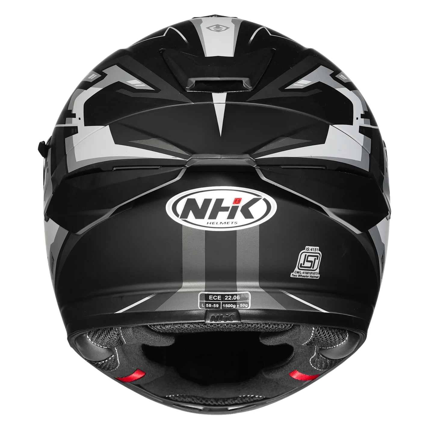 NHK K5R ONYX BLK/SILVER MATT