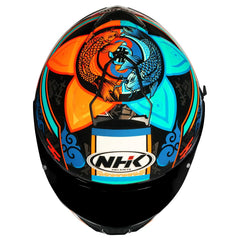 NHK K5R ALEX ESCRIG #7 - BLACK RED GLOSSY