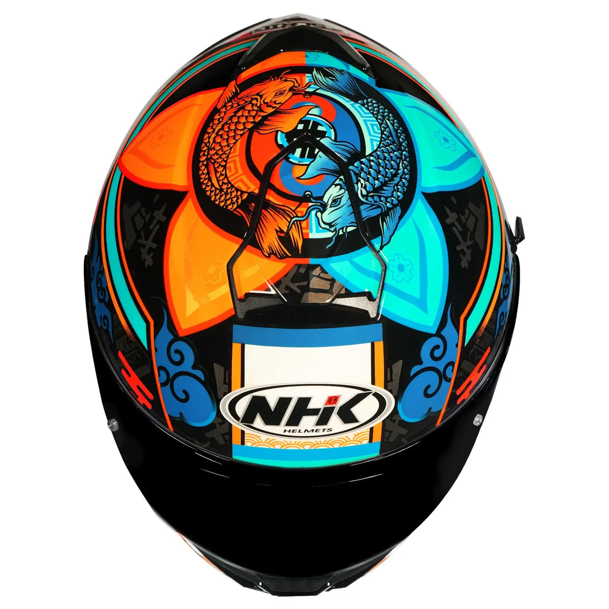 NHK K5R ALEX ESCRIG #7 - BLACK RED GLOSSY