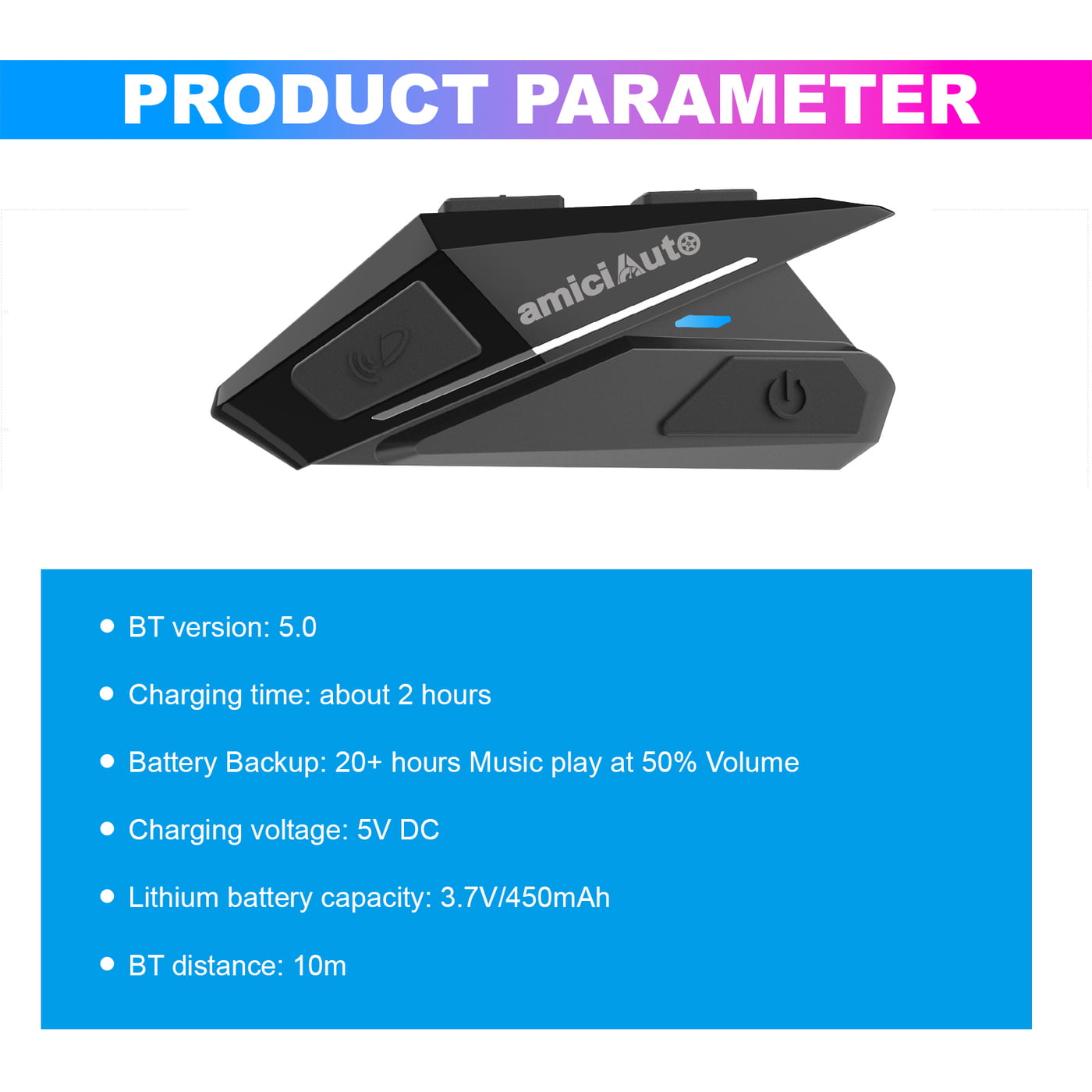 Helmet Bluetooth Handsfree YZ06