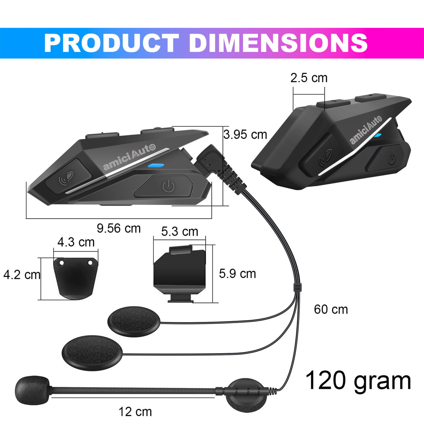 Helmet Bluetooth Handsfree YZ06