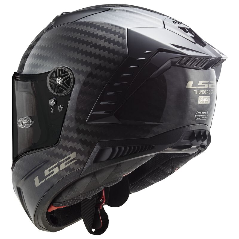 LS2 FF805 THUNDER GLOSS CARBON