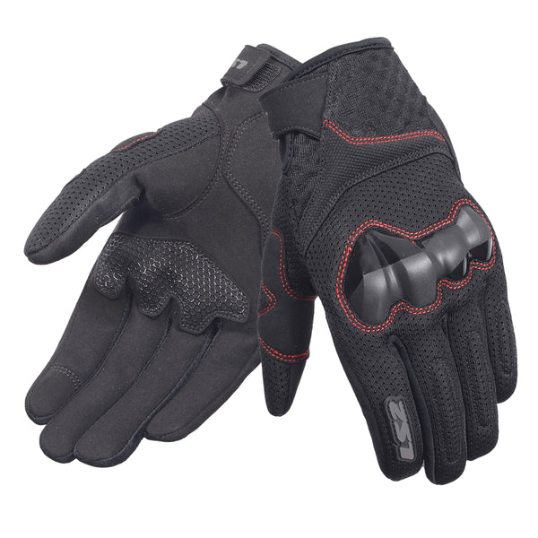 LS2 CHAKI EVO RIDING GLOVES BLACK