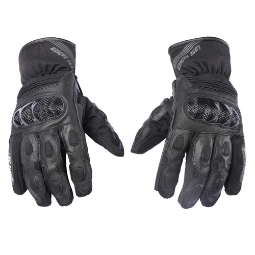 Lone Ranger Dryd Waterproof Riding Gloves-Black