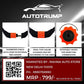 AUTOTRUMP Export Quality Multipurpose Number Changing Lock (Black orange)