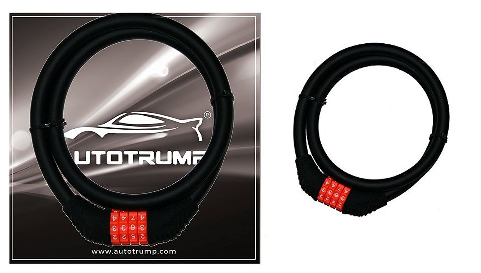 AUTOTRUMP Export Quality Multipurpose Number Changing Lock (Black orange)