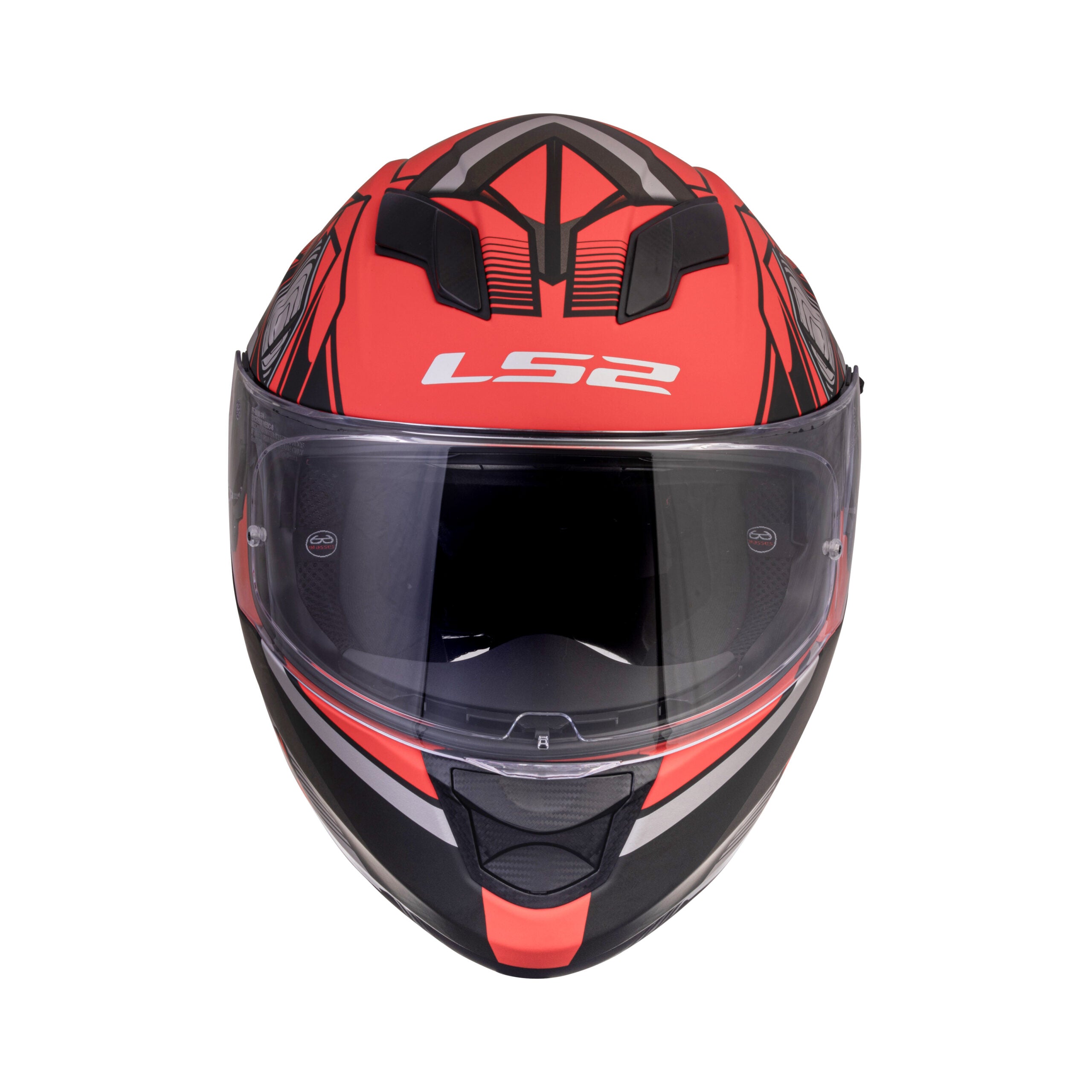 LS2 STREAM EVO REFLEX RED BLACK 7C