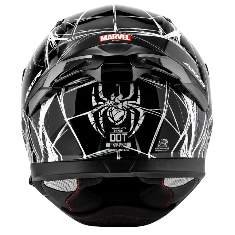 Axor Apex Marvel Spider Man Edition Helmet - Matt