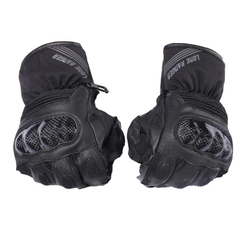 Lone Ranger Dryd Waterproof Riding Gloves-Black