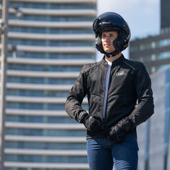 LS2 BREEZE JACKET - BLACK - CE CLASS A CERTIFIED JACKET