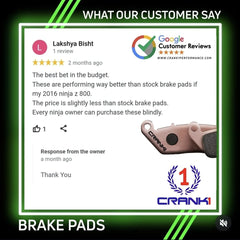 Sintered Brake Pads For BMW S 1000 RR M-Sport (2021-2022) - Front - CB069 - 2 Sets Required