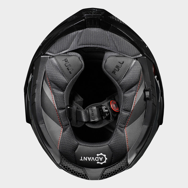LS2 FF901 ADVANT X SOLID CARBON