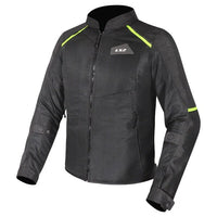 BREEZE JACKET - BLACK HI VIZ YELLOW - CE CLASS A CERTIFIED JACKET