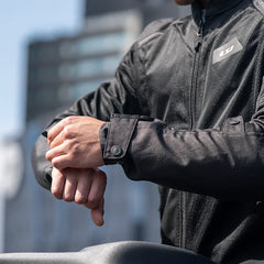 LS2 BREEZE JACKET - BLACK - CE CLASS A CERTIFIED JACKET