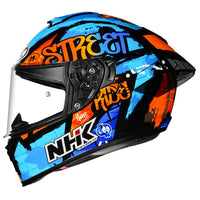 NHK K5R GLORY SPARK BLACK BLUE GLOSSY