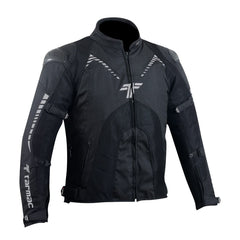 Tarmac Corsa Black Riding Jacket with SAFE TECH protectors