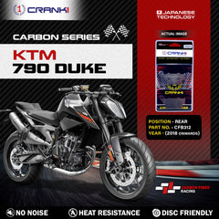 Carbon Brake Pads For KTM 790 Duke (2018 Onwards) - Rear - CFB312 - 1 Set