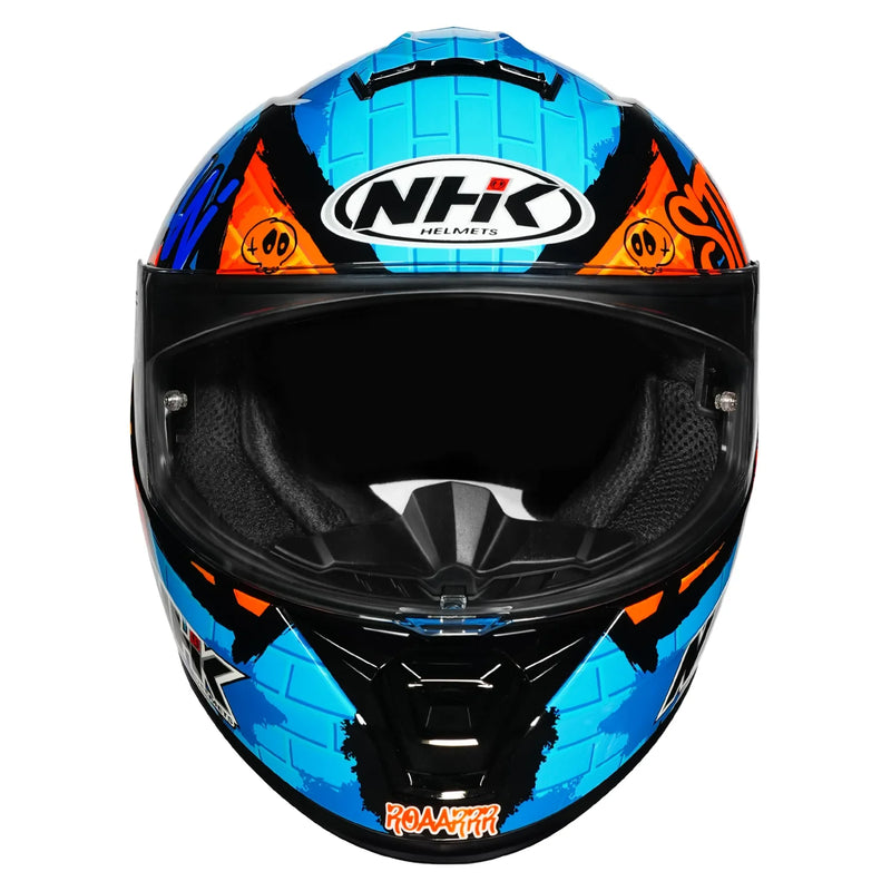 NHK K5R GLORY SPARK BLACK BLUE GLOSSY