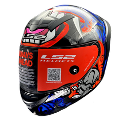 LS2 FF352 ROOKIE FOO DOG BLUE