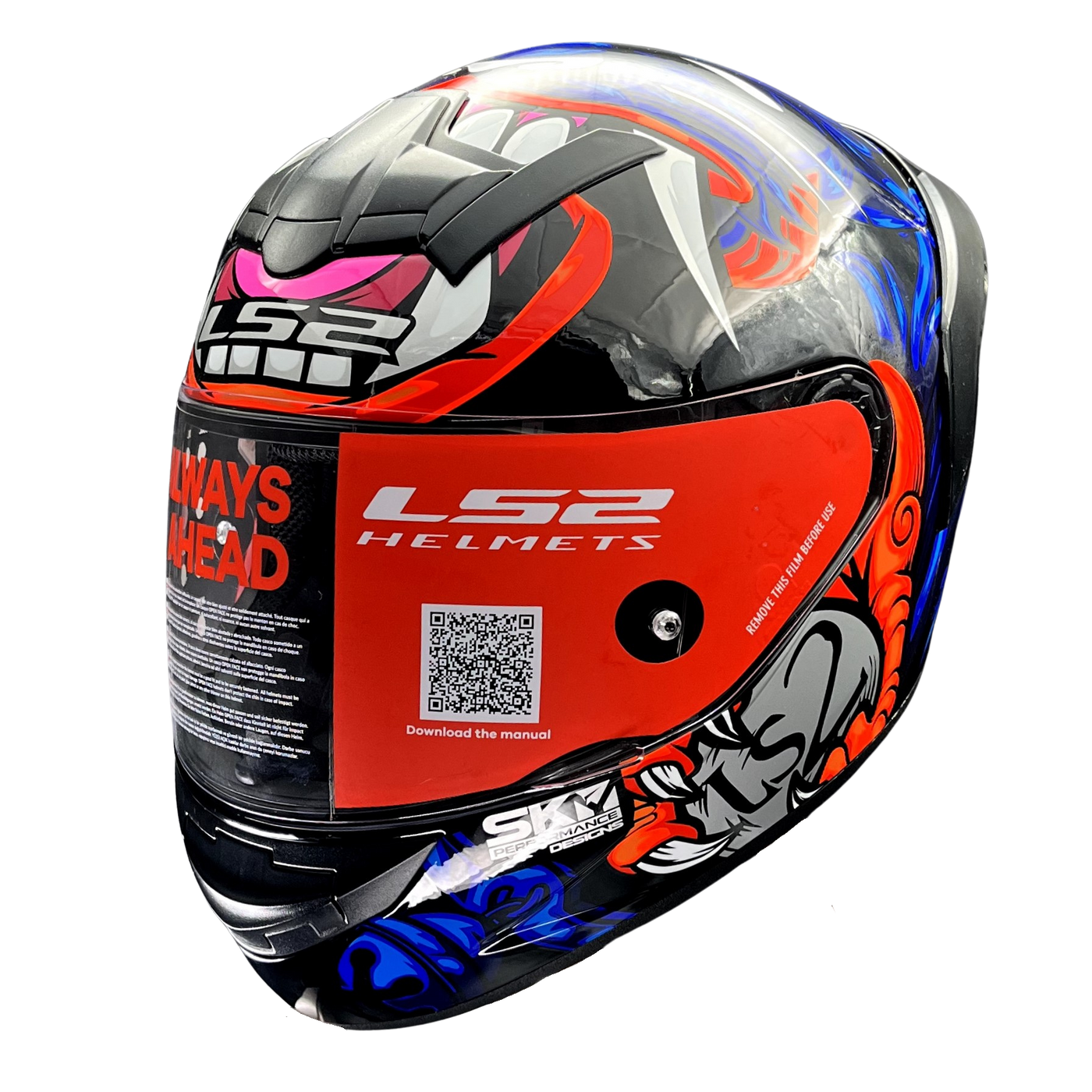 ls2 doggie dog helmet FF352 ROOKIE FOO BLACK YELLOW My Store padded with foam and has an adjustable chin strap FF352 ROOKIE FOO DOG BLUE