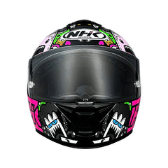 NHK K5R DOODLE - BLACK BLUE GLOSSY