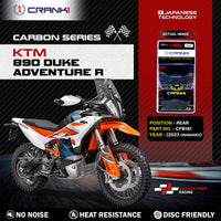 Carbon Brake Pads For KTM 890 Duke  Adventure R (2023 Onwards) - Rear - CFB181 - 1 Set