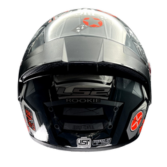 LS2 FF352 ROOKIE BIG ONE GREY HI VIZ ORAGNE