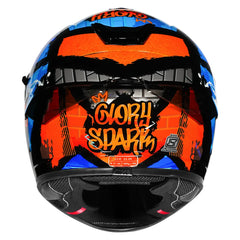 NHK K5R GLORY SPARK BLACK BLUE GLOSSY