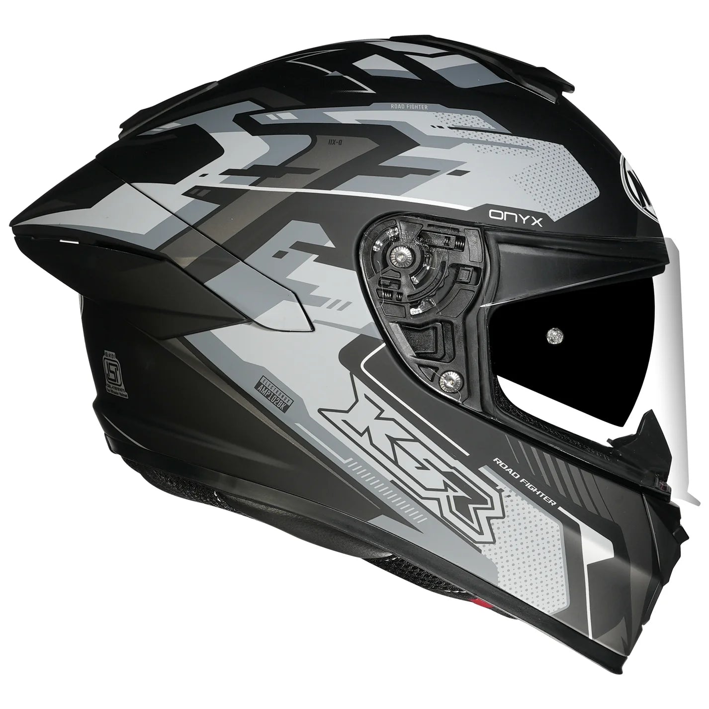 NHK K5R ONYX BLK/SILVER MATT