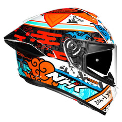 NHK K5R ALEX ESCRIG #7 - WHITE RED GLOSSY